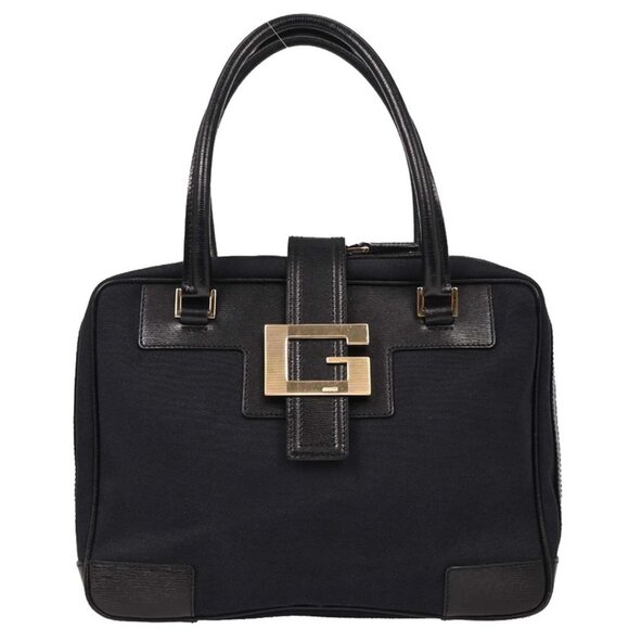 Gucci Black Canvas Handbag - Picture 1 of 11